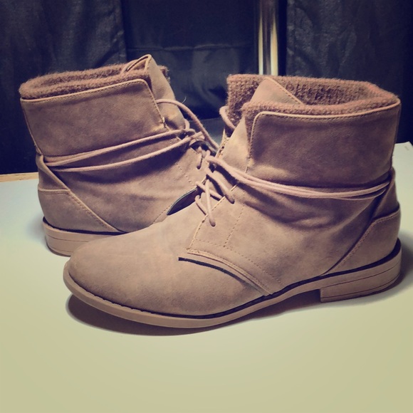 JustFab Shoes - Justfab suede booties